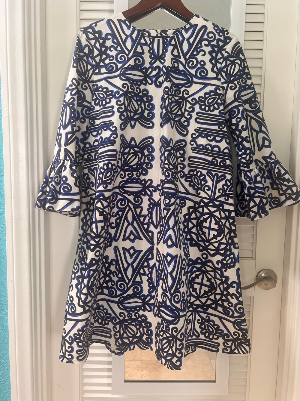 LA DoubleJ 24/7 Dress Edition 23 Blue White Abstract
